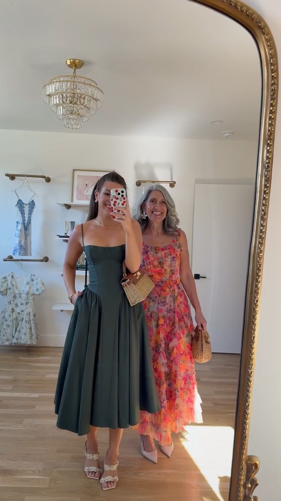 Mom and me spring event and wedding guest dresses

Wearing my usual small/2
Mom wears a medium/6

Electric picks code: emerson20

Wedding guest
Formal event
Spring event
Mother of the bride
Floral
Green midi
Special occasion



#LTKSeasonal #LTKWedding #LTKootd
