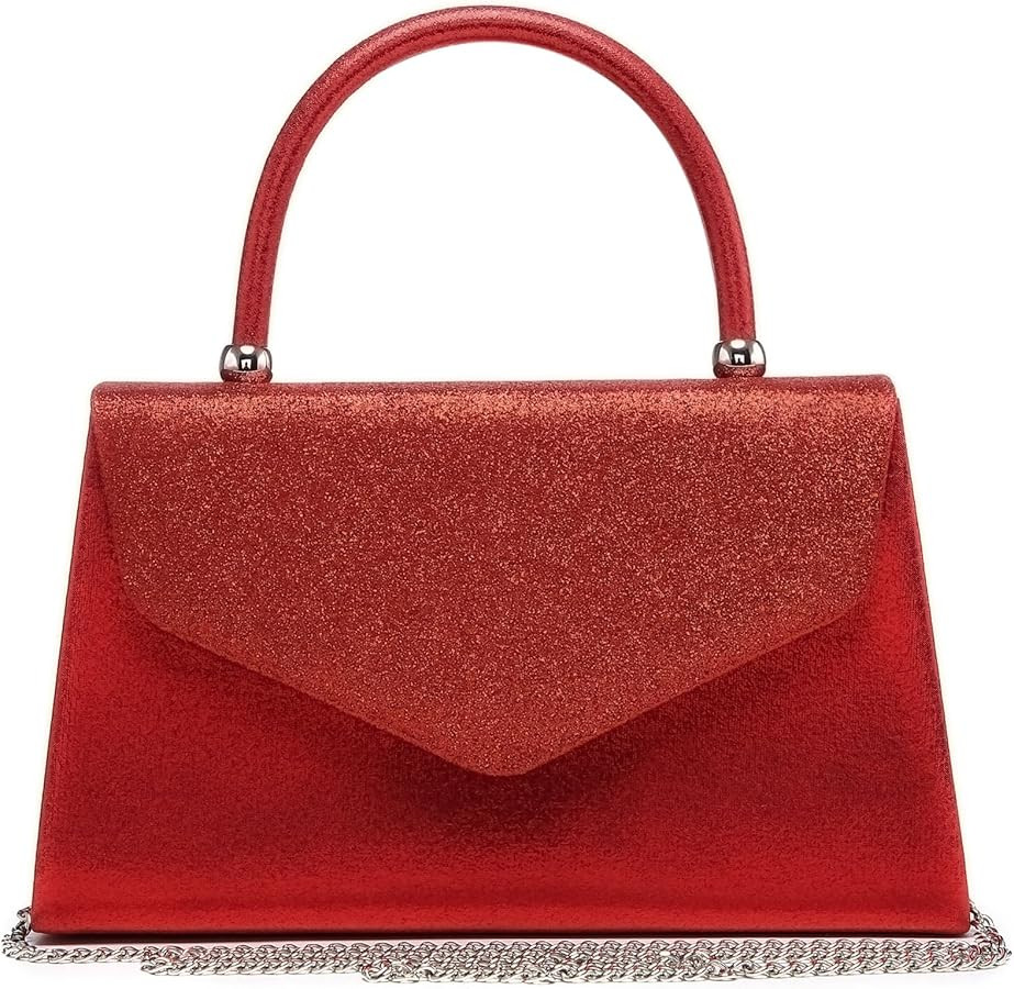 Dasein Women's Evening Bag Party Clutches Wedding Purses Cocktail Prom Handbags with Frosted Glit... | Amazon (US)