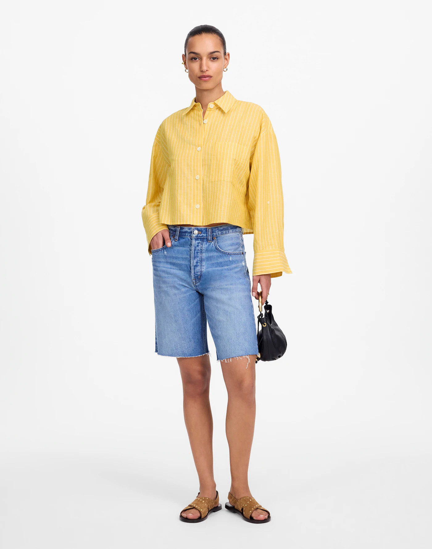 Straight-Hem Shirt | Madewell | Madewell