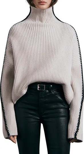 Ingrid Rib Wool Turtleneck | Nordstrom
