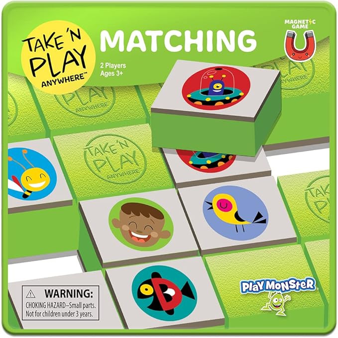 Take N Play — Matching Game — Easy to Use, Hard to Lose — Fun on the Go Travel Game — For... | Amazon (US)