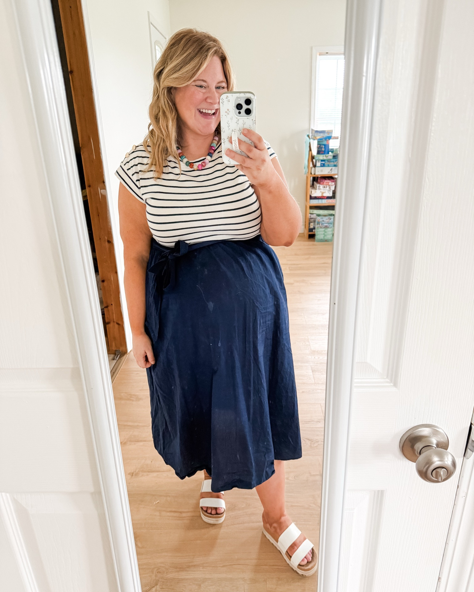 Teacher outfit! My dress is mostly sold out but I linked a few other options and the current version of it (J. Crew Factory mixed media dress)

#LTKMidsize #LTKBump #LTKWorkwear