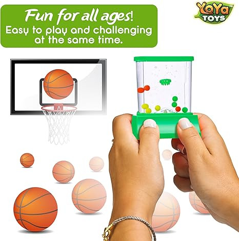 Amazon.com: YoYa Toys Handheld Water Game 2 Pack Set of a Fish Ring Toss and a Basketball Aqua Ar... | Amazon (US)
