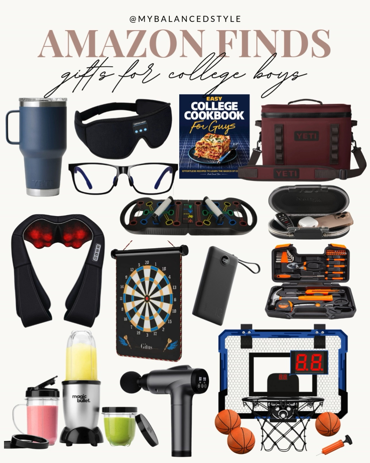 Amazon gifts for college boys

College dorm essentials
Tech gadgets
Study accessories
Portable speakers
Gaming accessories
Hydro flasks
Casual sneakers
Hoodies
Shower caddies
Desk organization

#LTKGiftGuide #LTKCyberWeek #LTKHoliday