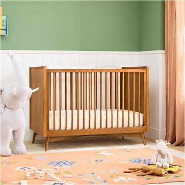 Mid-Century Convertible Crib | West Elm (US)