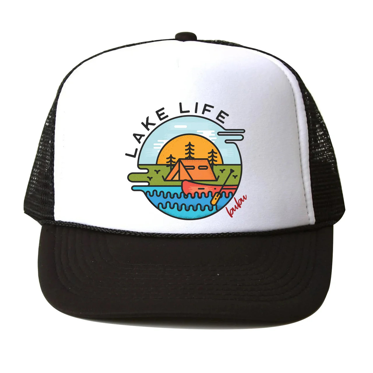 Lake Life Mesh Trucker Hat | SpearmintLOVE