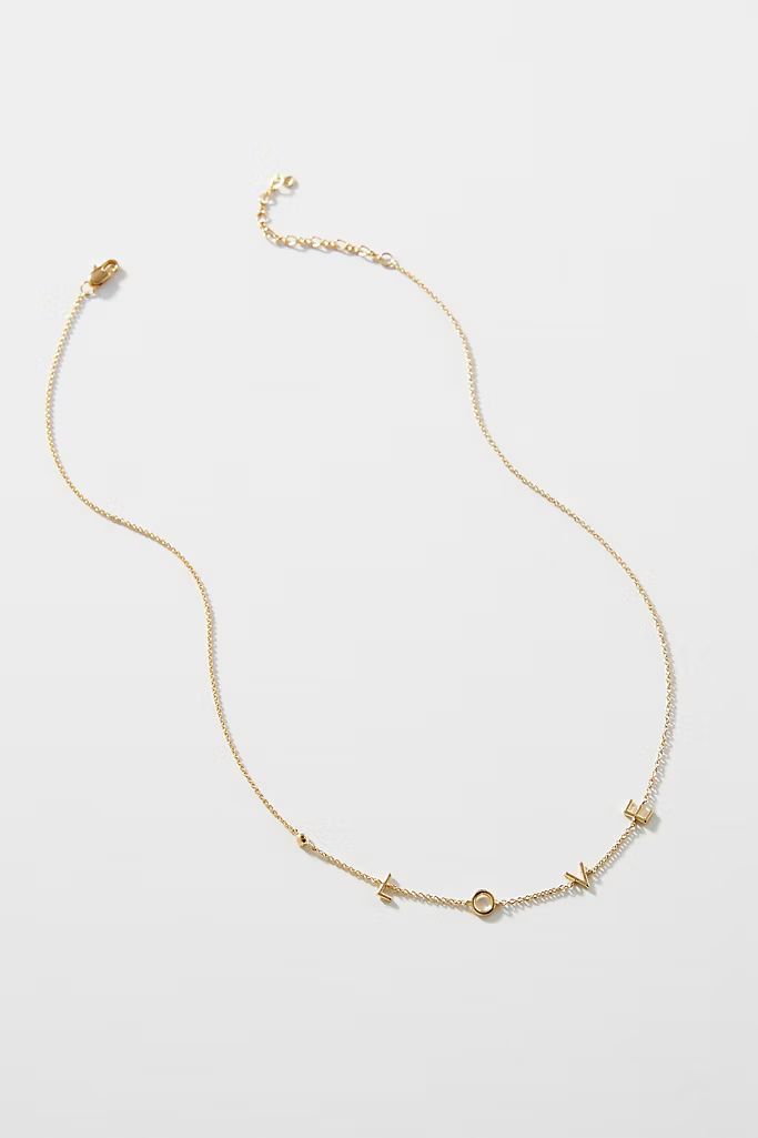 Love Letter Necklace | Anthropologie (US)