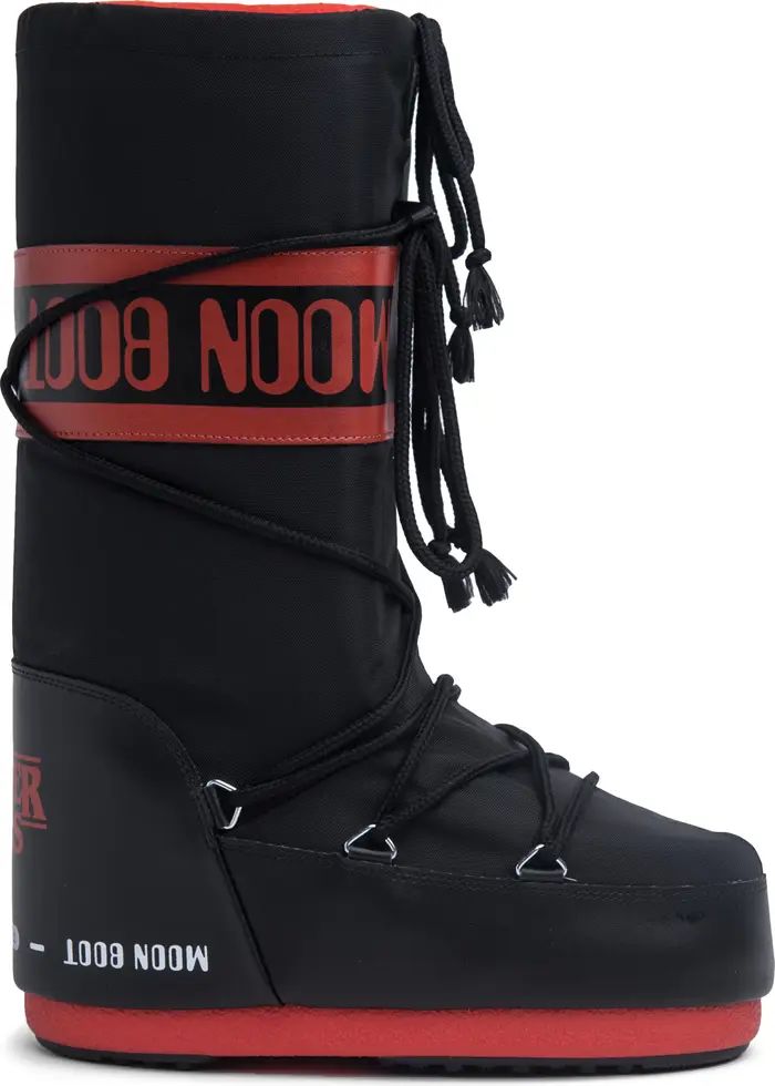 x 'Stranger Things' Upside Down Icon Moon Boot | Nordstrom