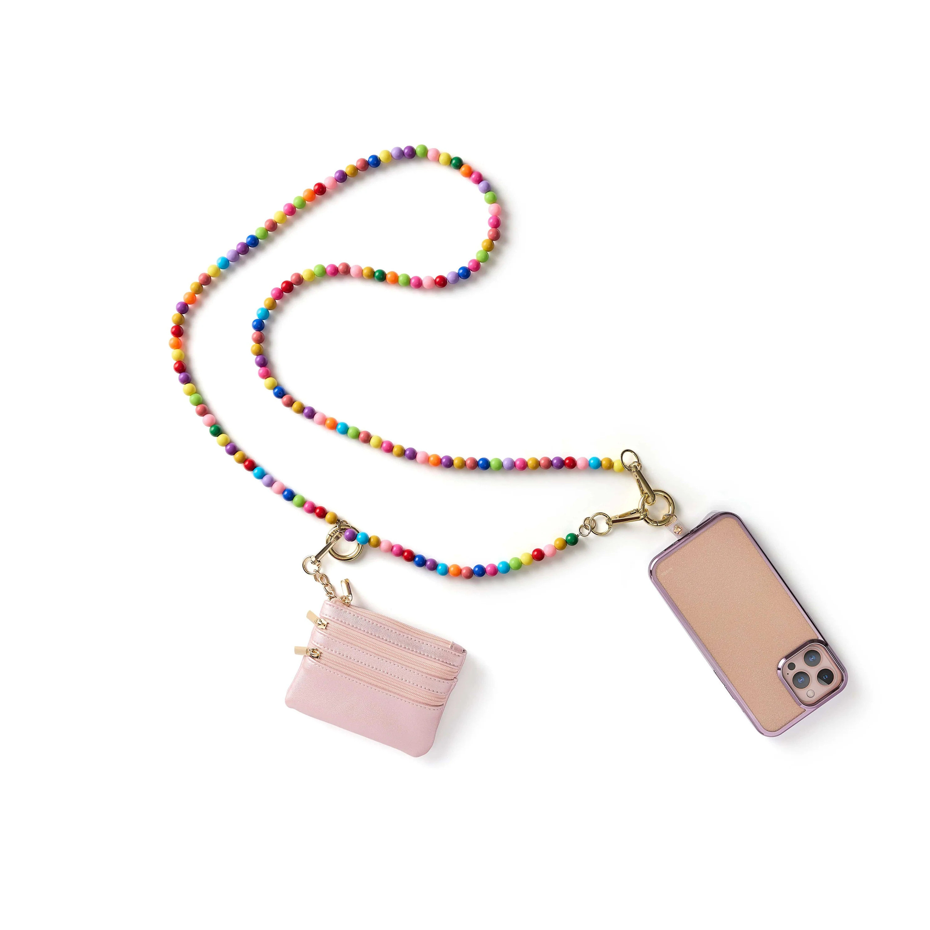 Bead the Way Rainbow Phone Chain | Packed Party