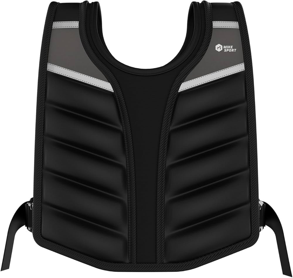 Weighted Vest,10lb/15lb/20lb Weight Vest with Reflective Stripe for Men Women Kids,Body Strength ... | Amazon (US)