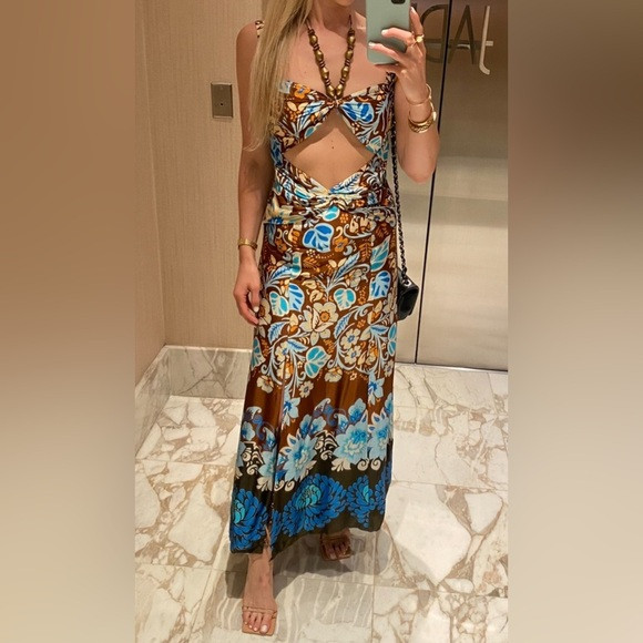 Alexis Floral Cutout Maxi Dress | Poshmark