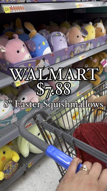 These Easter Squishmallow’s are currently fully stocked and will sell out!!! They’re only $7.88 and come in 6 cute designs!! I got my oldest 3 kids the lavender bunny, blue bird, and pink pig for their Easter baskets!!! 🐣

Easter, Easter basket, Easter basket ideas, Walmart finds, Walmart, squishmallow, kids gifts 

#LTKfamily #LTKSeasonal #LTKkids