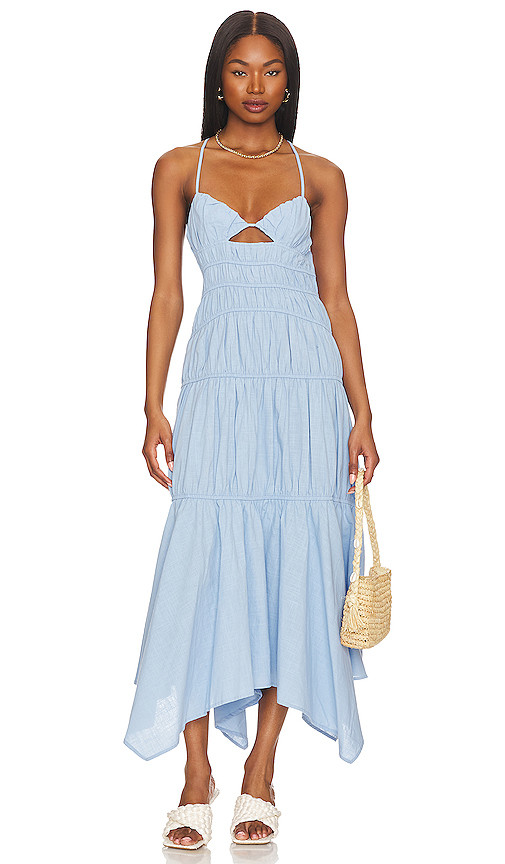 SNDYS TAHLIA ドレス - Baby Blue. サイズ L. Also - XXS, XS, M, XL, XXL. | Revolve Clothing (Global)