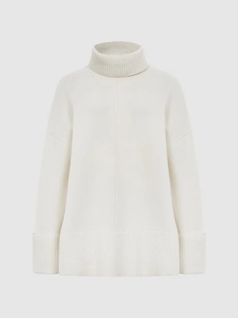 Cashmere Blend Roll Neck Jumper | Reiss (UK)