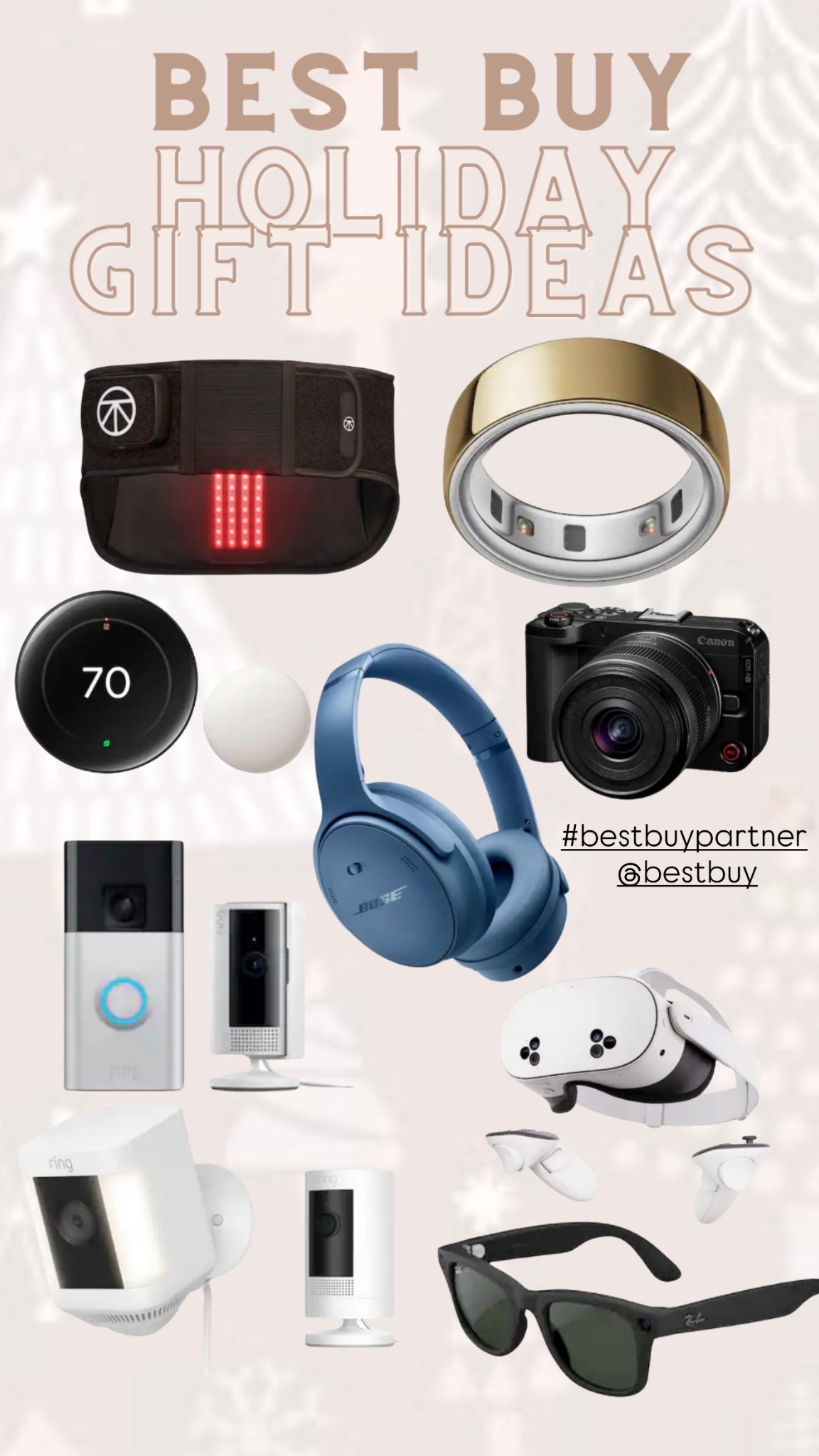 #BestBuyPartner Best Buy has some of the best tech items for holiday gifting! @BestBuy is a great place to get a gift for anyone in your life.

#LTKGiftGuide #LTKHoliday #LTKSeasonal