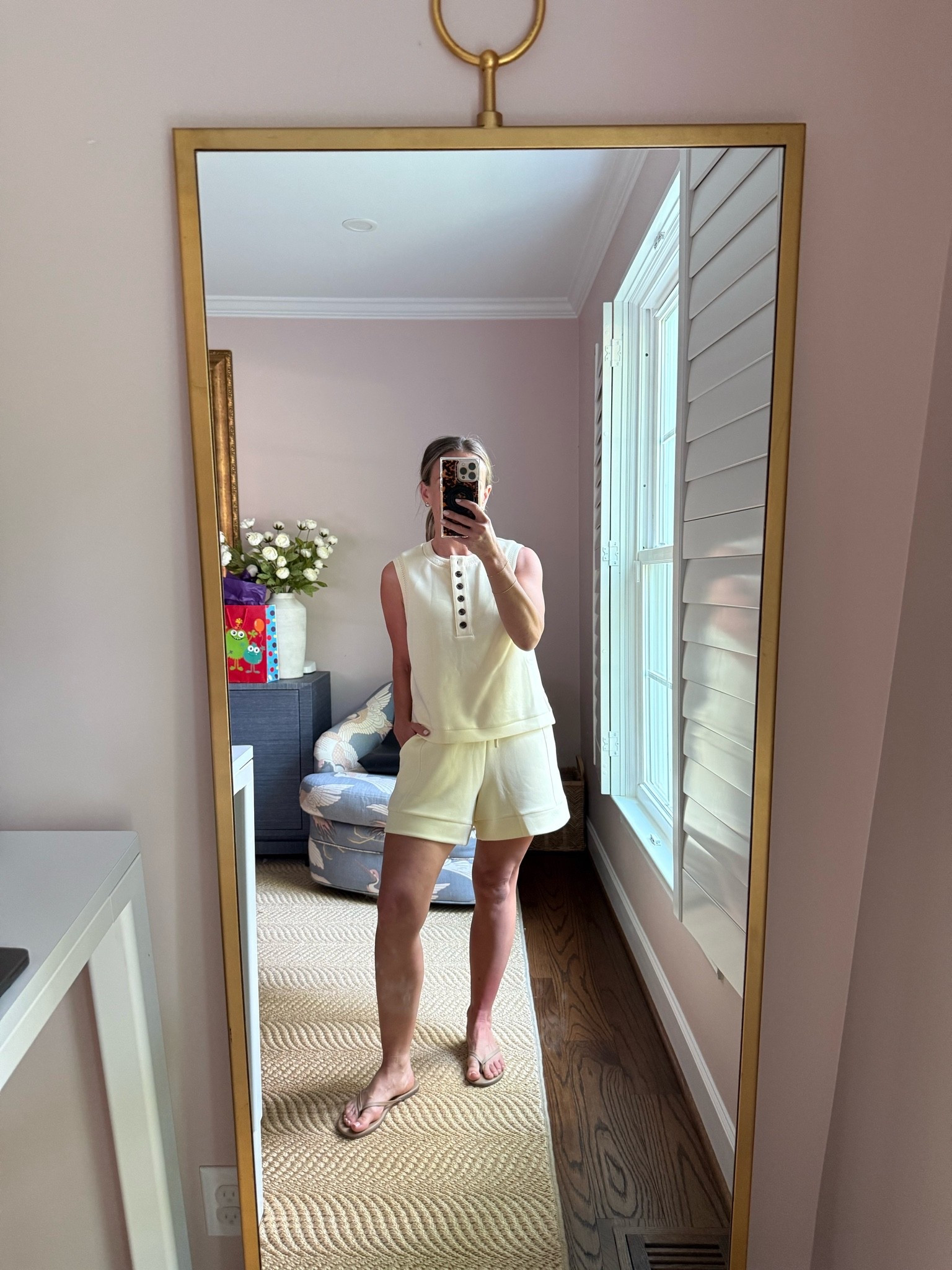What I wore for a coffee date with my son. I am wearing a size small in this set. I probably could have done an XS in the top since it’s pretty loose and the arm holes are a bit big. Otherwise I’m obsessed with this set!

#LTKmomlife #LTKootd #LTKPetite