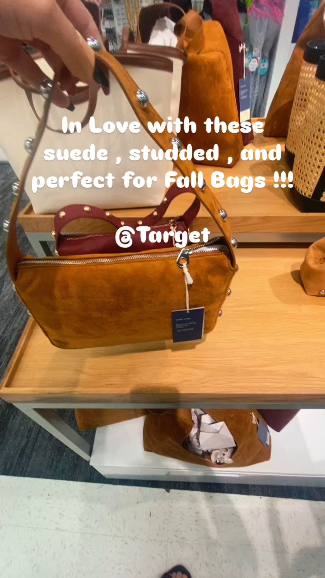 Loving these suede, studded bags , just in time for Fall! @Target #Target #Targetpurse #Fallinspo #Studdedbags #oversizedclutch

Comment “SUEDE” to shop . Please be sure to follow me before requesting the links on Insta to ensure that they’re properly delivered 💖 and don’t forget to check your message request folder . 



#LTKFindsUnder100 #LTKSeasonal #LTKStyleTip