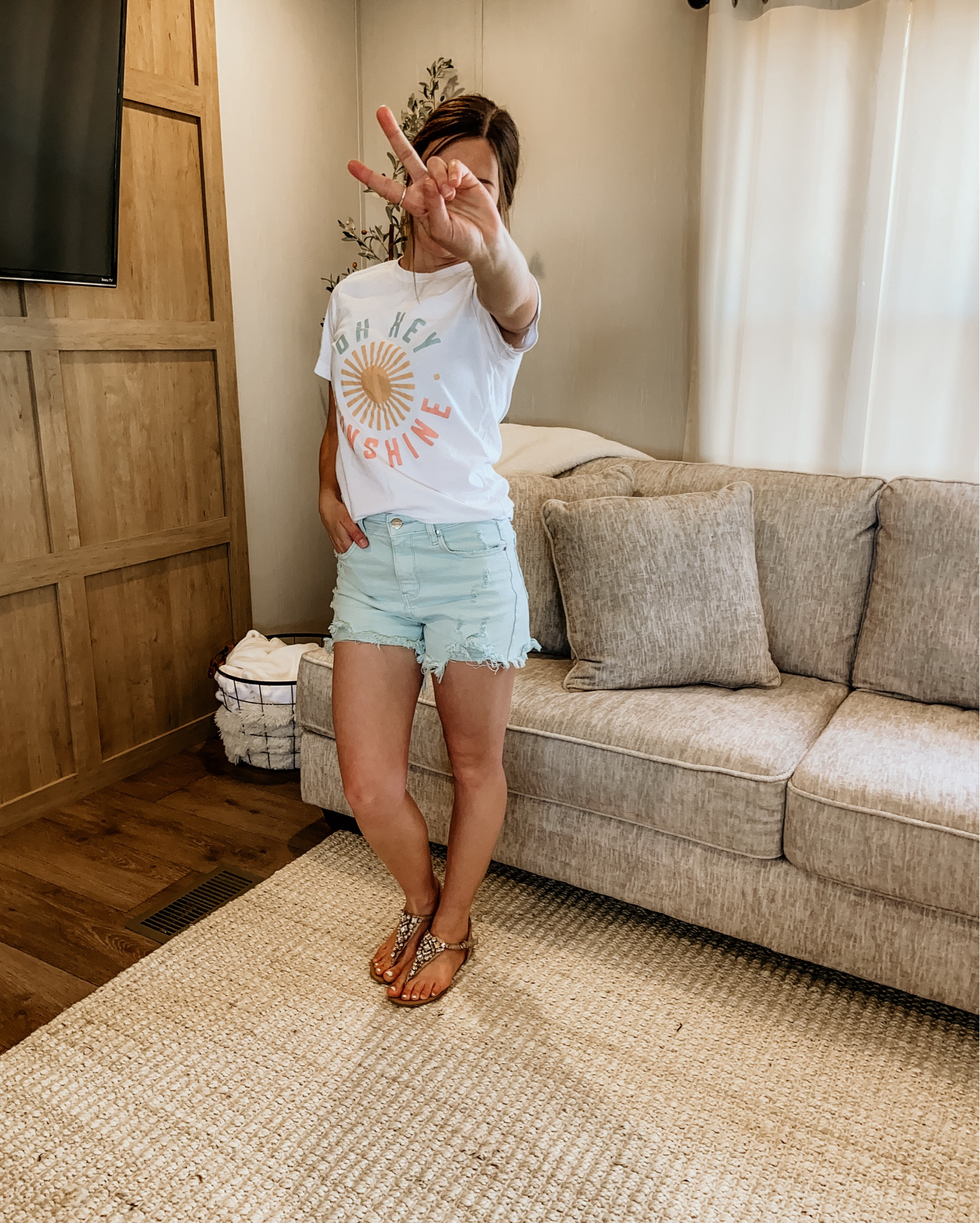 Cutest summer fit🩵🩷💛🤍

#LTKSeasonal #LTKstyletip #LTKfindsunder100