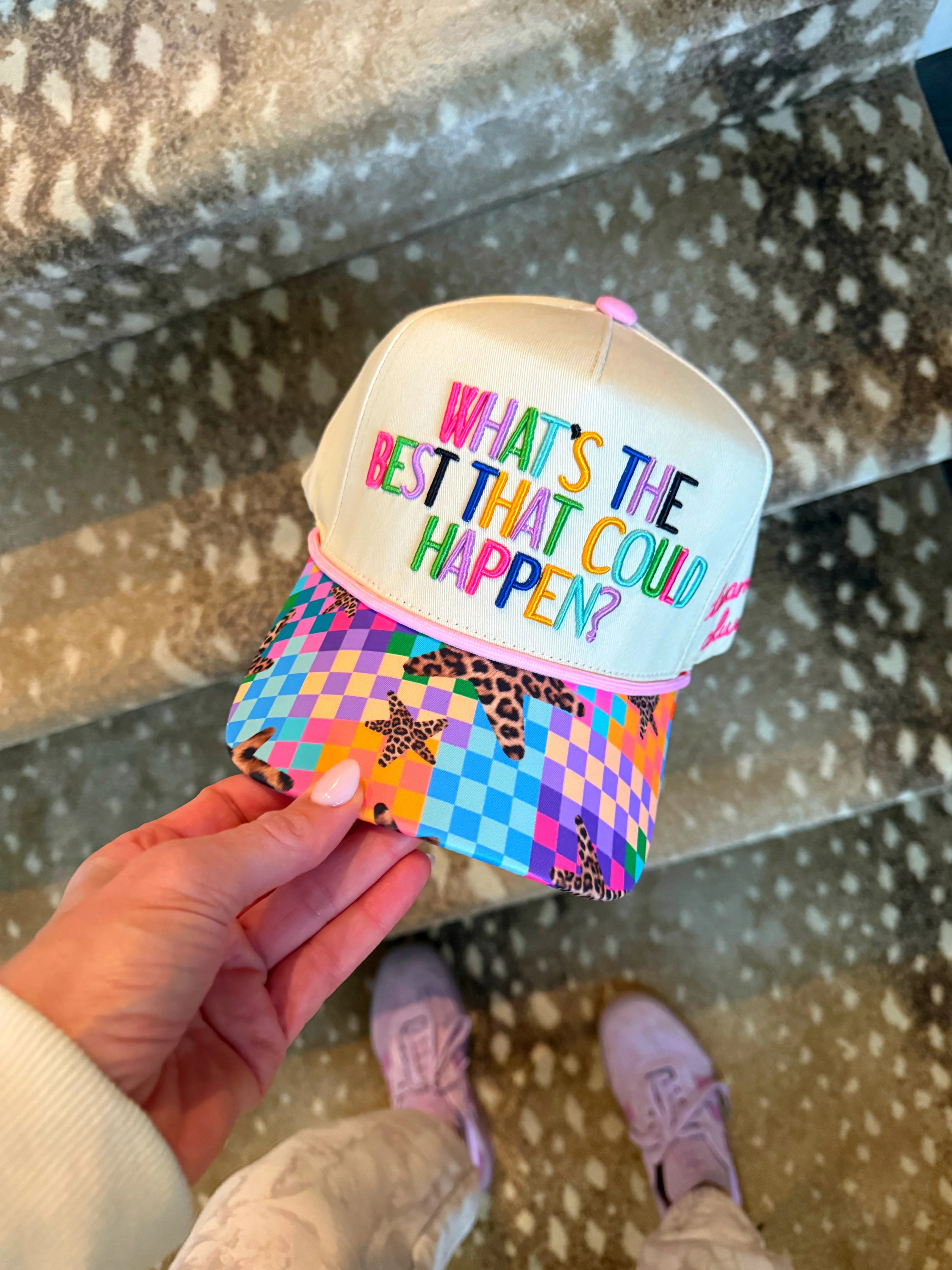 What's The Best That Could Happen Hat | Poppy & Pine