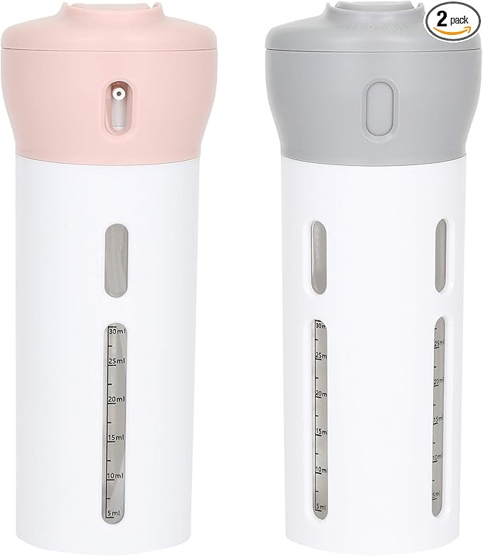 Travigo 4-in-1 Travel Dispenser Bottle Set, TSA Approved, Leak Proof, Reusable 1.4 oz. (40 mL) To... | Amazon (US)