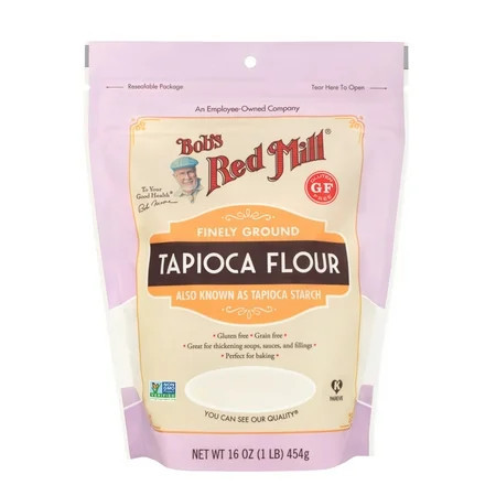 Bob's Red Mill Tapioca Flour, Finely Ground Root, 16 oz Bag | Walmart (US)