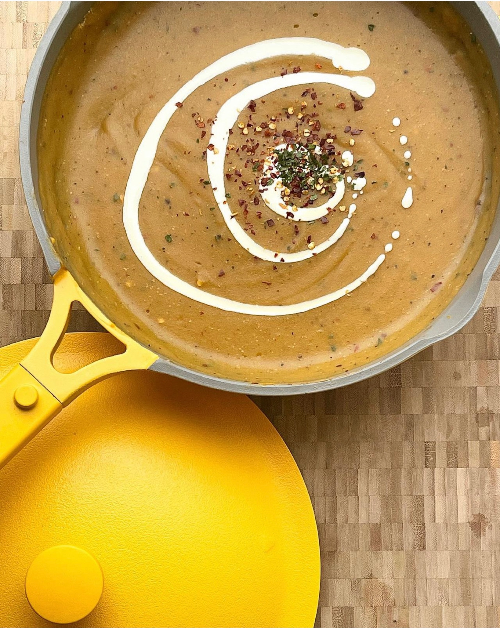Cooking lunch in my brightly hued pan! 

#LTKhome #LTKSeasonal