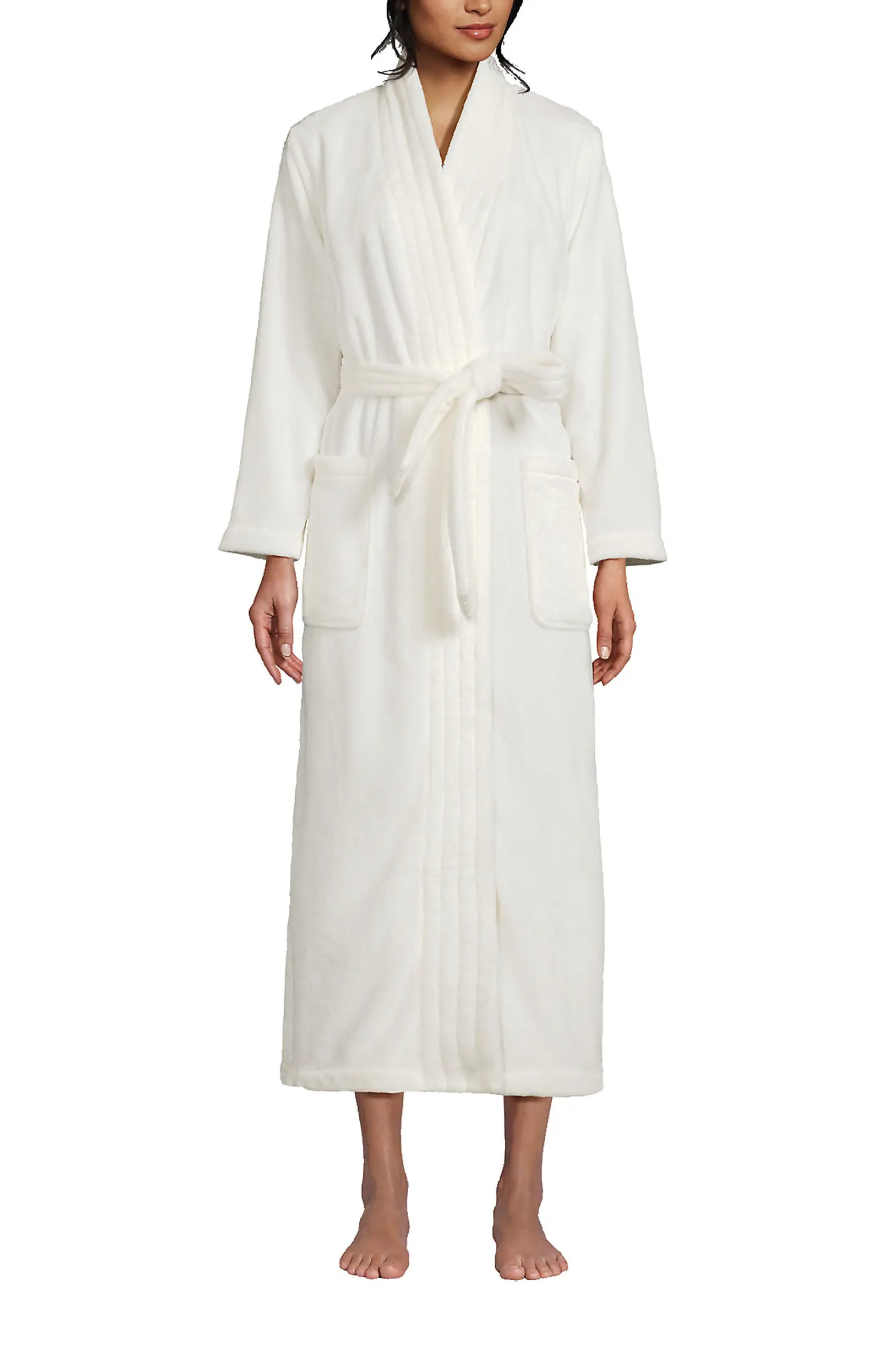 Cozy Plush Long Wrap Robe | Nordstrom