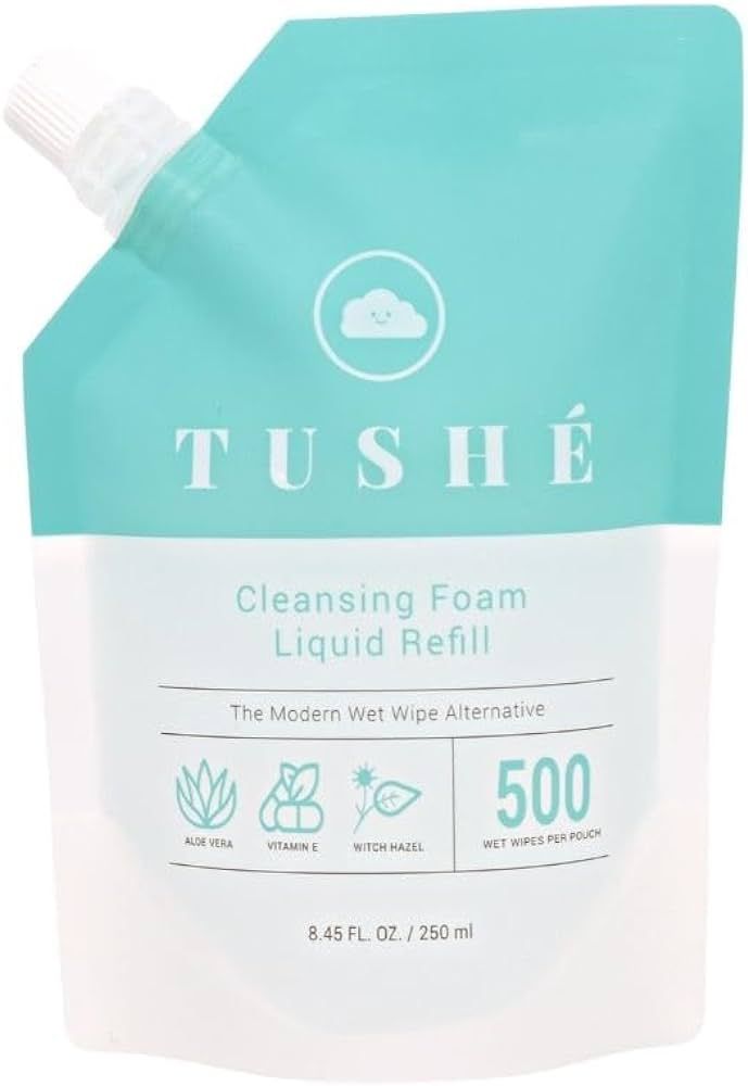 Toilet Paper Foam Refill. Eco-Friendly Flushable Instant Wet Wipe Alternative. Aloe Vera, Witch H... | Amazon (US)