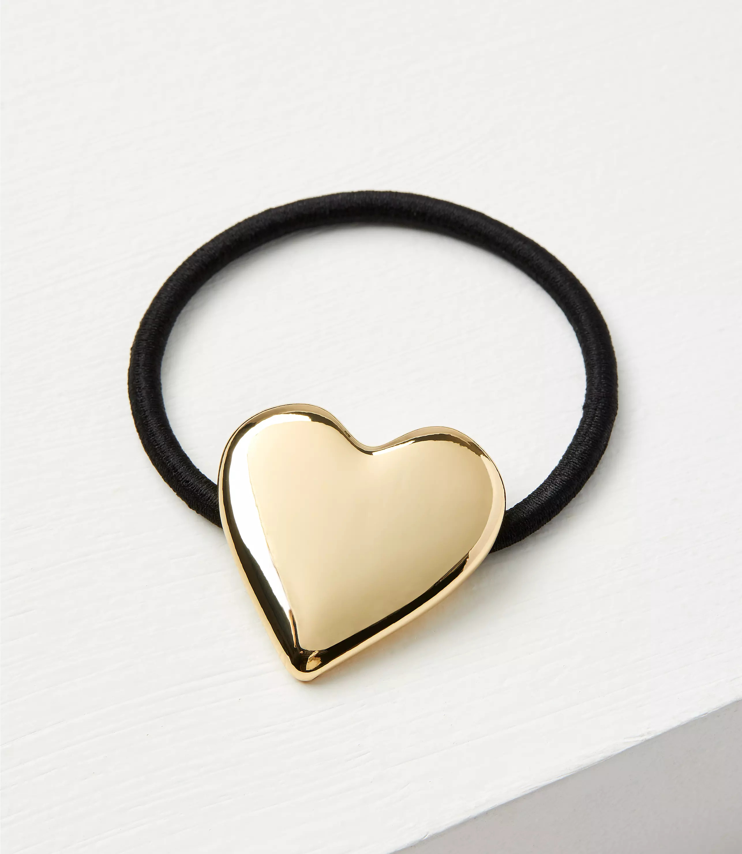 Metal Heart Hair Tie | LOFT