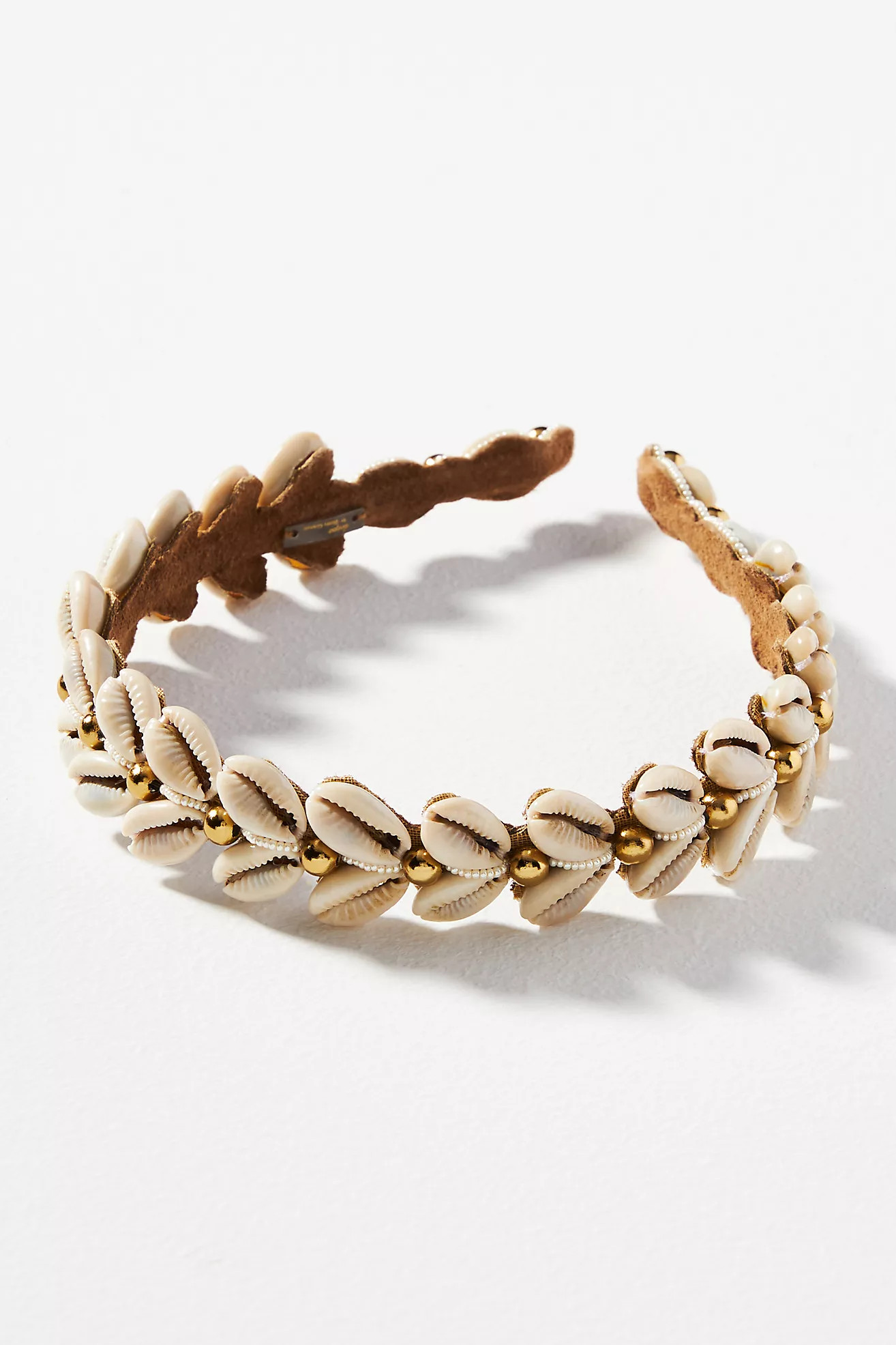 Deepa Gurnani Rania Shell Headband | Anthropologie (US)