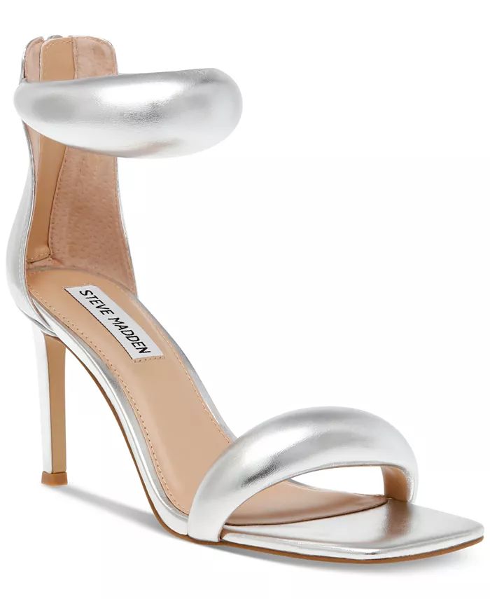 Steve Madden Women's Partay Ankle-Strap Stiletto Dress Sandals - Macy's | Macys (US)