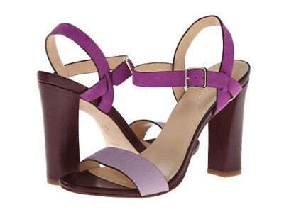 Cole Haan Minetta Purple Lilac Leather Slingback Heel Shoes Sandals  6 10 Womens  | eBay | eBay AU