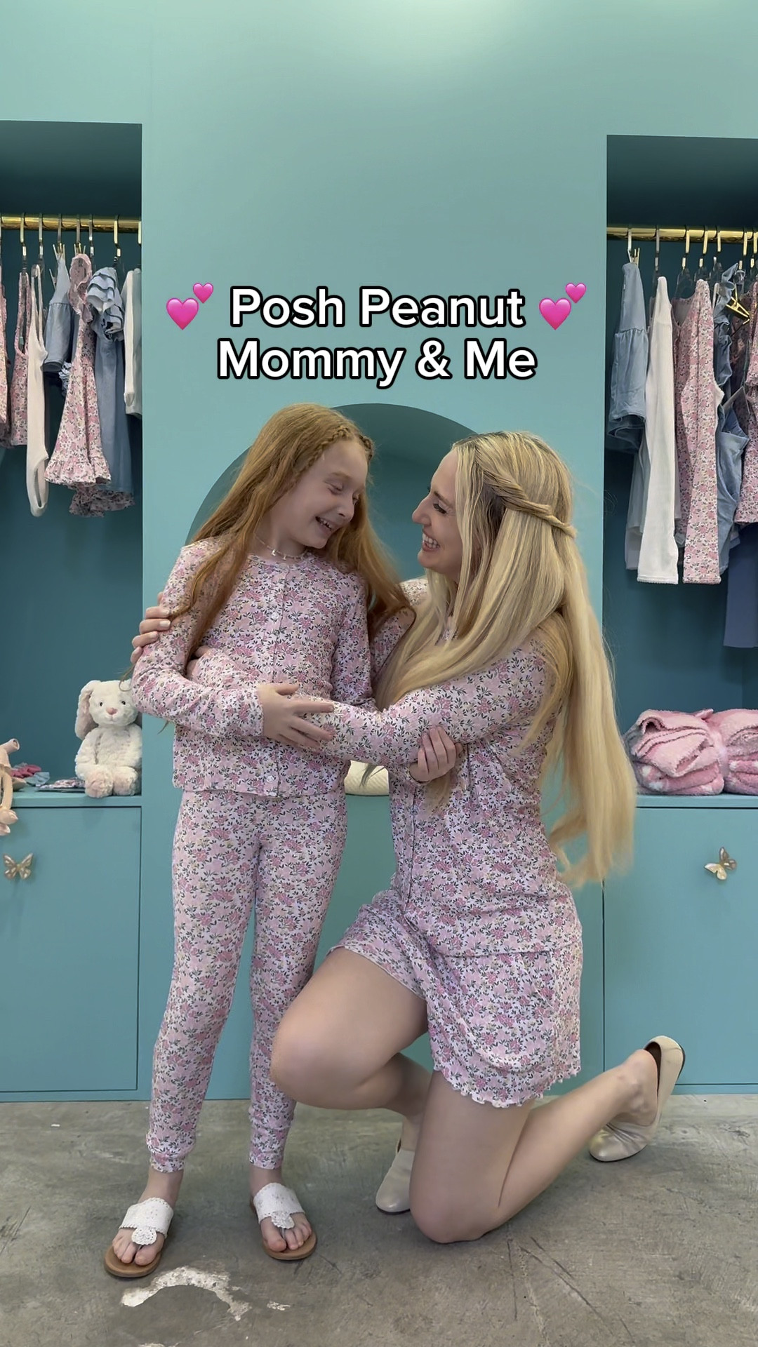 Posh peanut mommy and me 
Mom wearing size small 
Daughter 
Wearing size 7/8
She is 9


#LTKfamily #LTKbaby #LTKkids