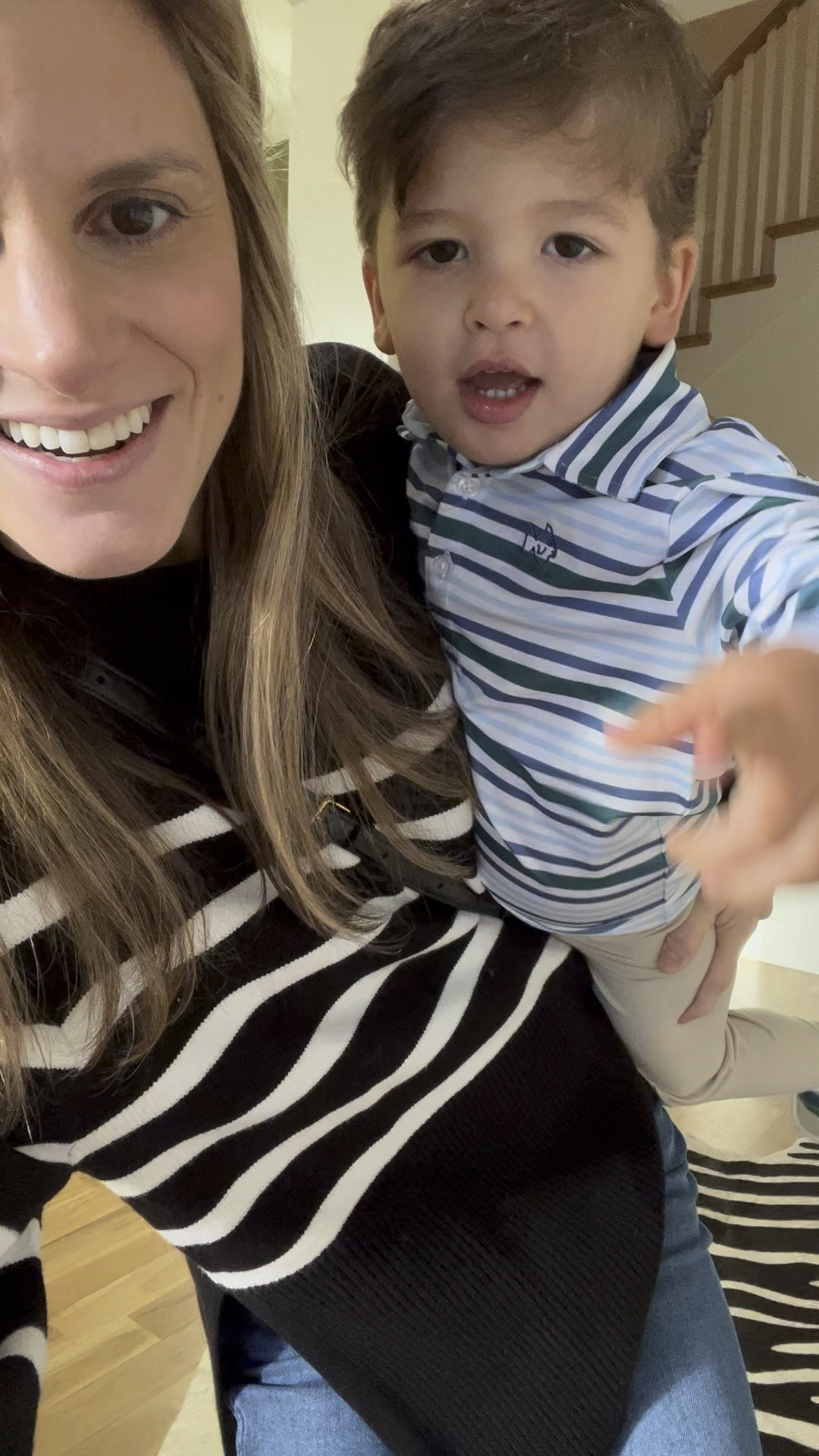 OOTD w Four. Wearing S in sweater and petite in pants 