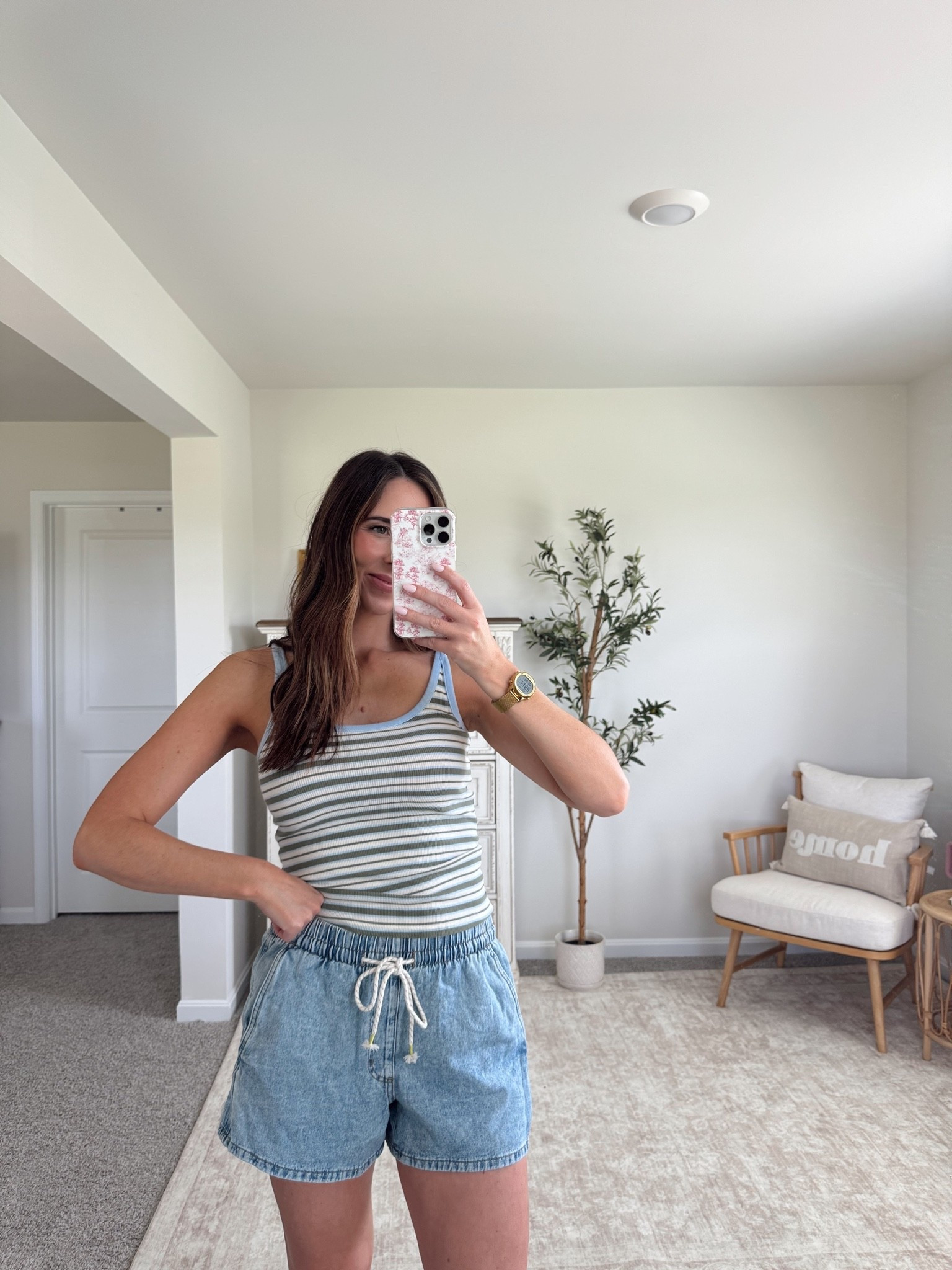 these drawstring shorts from target are so comfy 👏🏼 3.5” inseam + true to size! @Target

#LTKSeasonal #LTKootd #LTKTall