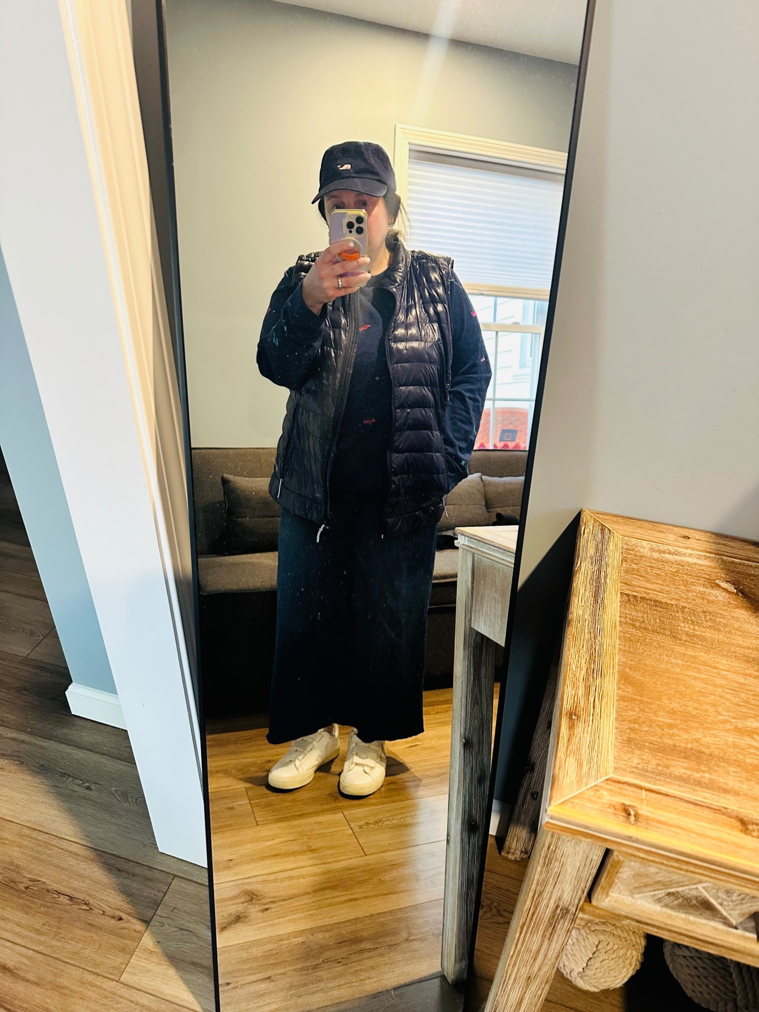 I cut the bottom of these jeans myself…washed them a few times…and they’re still one of my most worn pairs! I get comments on them every time I wear them!

The sweatshirt is Lilly Pulitzer from a few seasons ago (got it on sale), but sharing some similar options.

We are off to an egg hunt and birthday party - hope you have the best day! ❤️ 
Follow me for daily finds + real life in between

spring outfit ideas women | halara wide leg jeans | casual everyday outfits women | comfortable mom outfits | affordable clothing finds women | simple spring outfits

#SpringStyle
#EverydayOutfits
#MomStyle
#CasualLooks
#RealLifeStyle

#LTKootd #LTKmomlife #LTKOver40