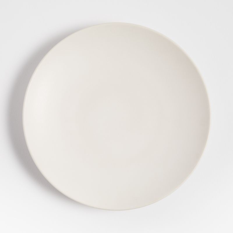 Craft Linen Stoneware Dinner Plate + Reviews | Crate & Barrel | Crate & Barrel