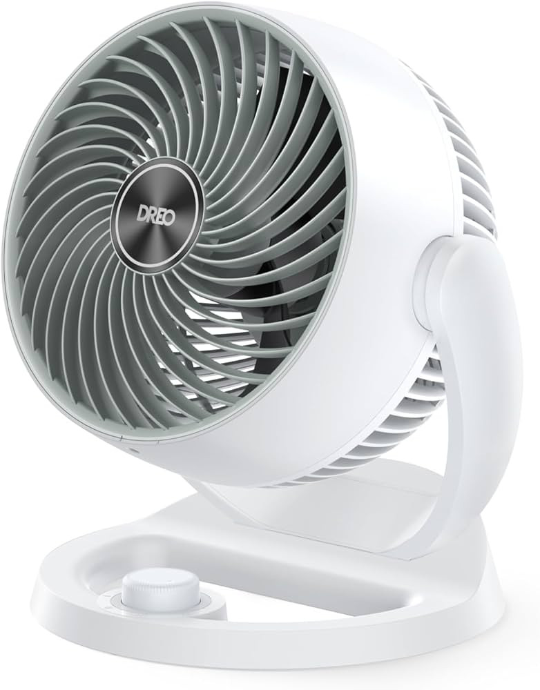 DREO Fan for Bedroom, 12 Inches, 70ft Powerful Airflow, 25db Quiet Table Air Circulator Fans for ... | Amazon (US)