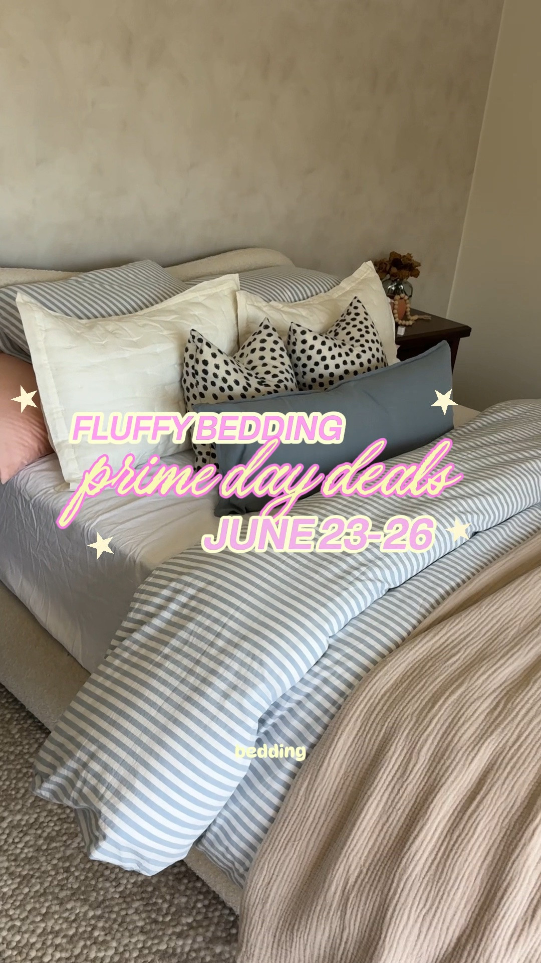 Amazon prime day 2026 is live! Sharing all of my favorite cozy fluffy bedding finds on sale for prime day. Amazon prime day deals are live from June 23-26. Shop amazon home must haves, summer fashion finds and so many beauty + skincare picks

#LTKSaleAlert #LTKHome