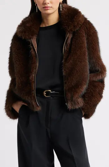 Faux Fur Bomber Jacket | Nordstrom