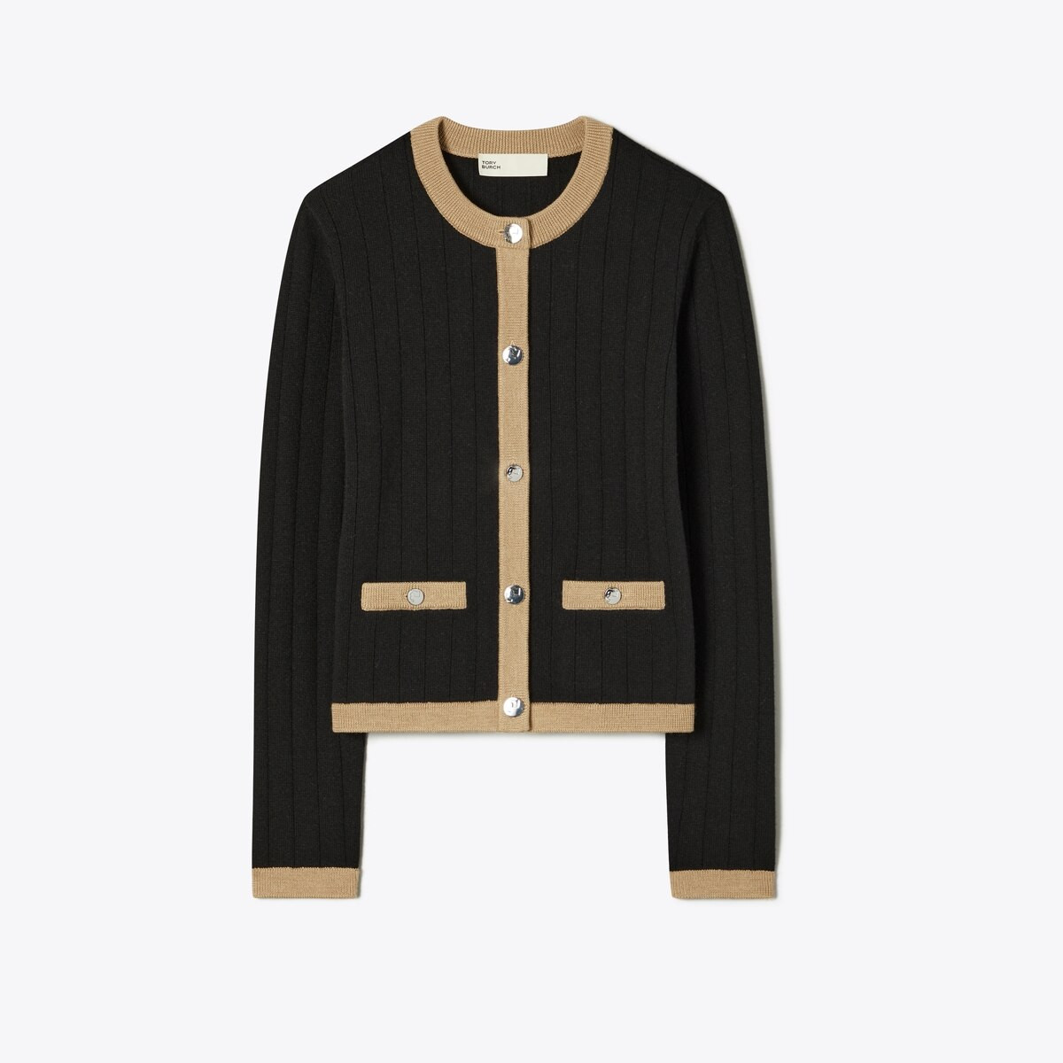 CROPPED MERINO WOOL CARDIGAN | Tory Burch (US)
