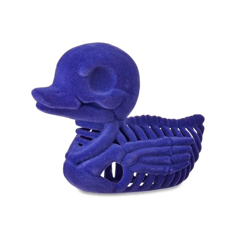 4.25" Flocked Faux Skeleton Duck, Purple, Decor, Summer Frights by Way To Celebrate | Walmart (US)
