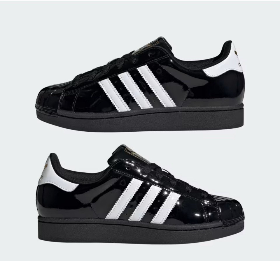 “Classic, but make it glossy ✨ These black patent Adidas Superstars are serving major throwback vibes with a modern shine. 🖤👟 #StreetStyle”

#LTKShoeCrush #LTKActive #LTKFindsUnder100