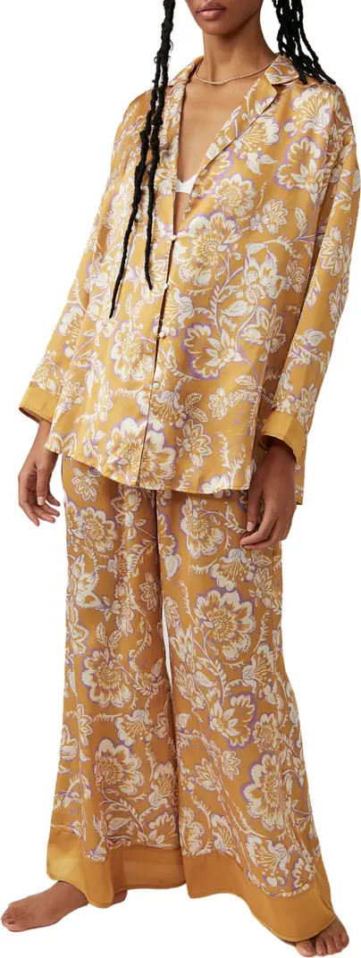 Dreamy Days Mixed Print Pajamas | Nordstrom