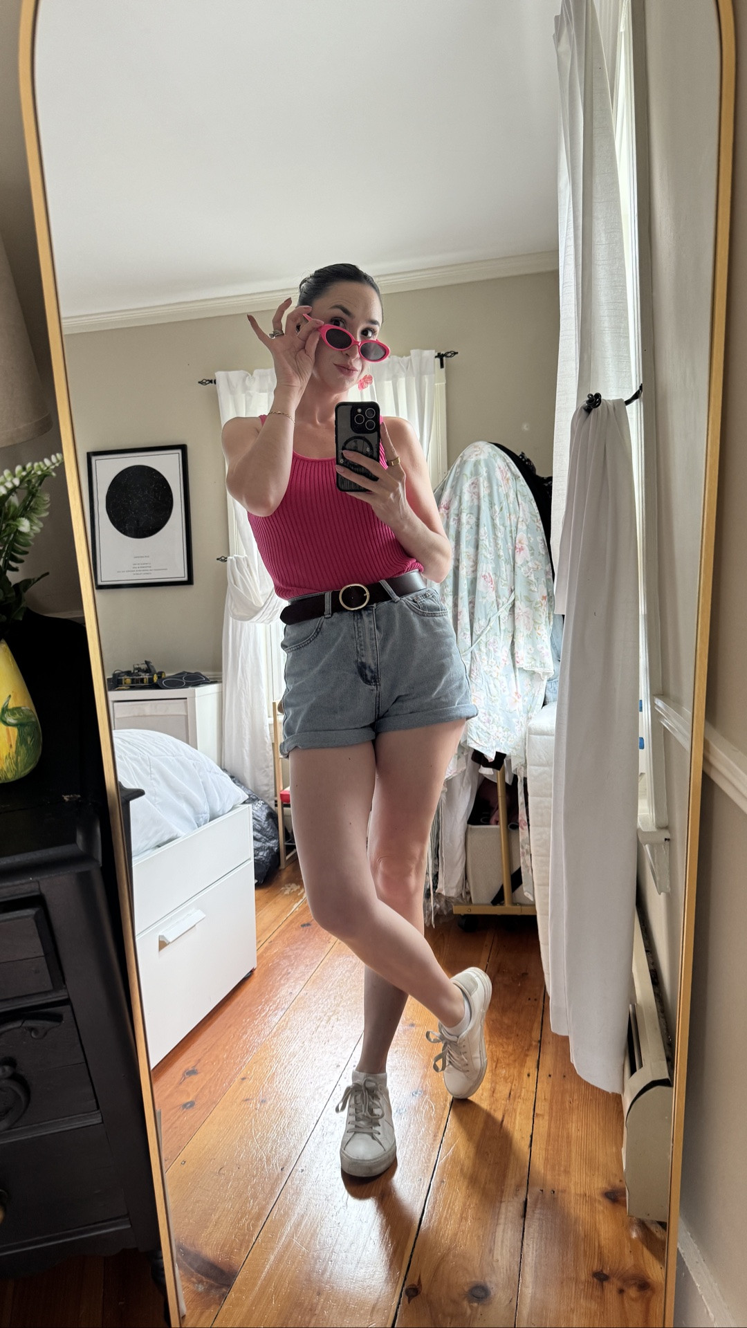 💖 Malibu Barbie Café outfit 🌴✨

When the dress code is basically “channel your inner Barbie,” I’m fully committing. 😌💕

This whole look is built around easy summer staples I’ll be wearing on repeat—even after the pink moment is over. The tank, denim shorts, belt, sneakers, and accessories are all linked!

Who else would 100% wear bright pink just because the destination called for it? 💗

Barbie outfit, Malibu Barbie Cafe, summer outfit, pink tank top, denim shorts outfit, casual summer style, Amazon fashion, Madewell belt, white sneakers, summer vacation outfit, Boston activities, Barbie inspired outfit

#LTKStyle #LTKSummer #LTKTravel #BarbieStyle #SummerOutfit #PinkOutfit #CasualStyle #DenimShorts #OOTD #VacationStyle

#LTKdayinmylife #LTKootd #LTKBeauty