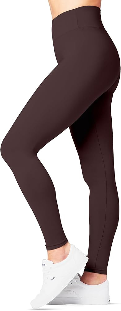 SATINA High Waisted Leggings for Women - Capri, Full Length, Fleece & with Pockets Women's Leggin... | Amazon (US)