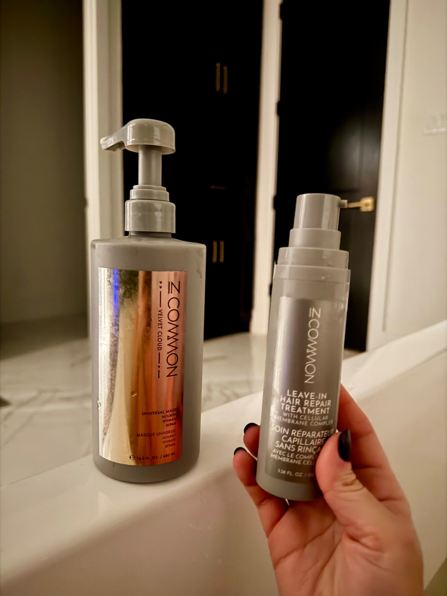 The best hair mask and leave in conditioner I’ve used! Discount code: AmberV for 35% off this month! 

#LTKselfcare