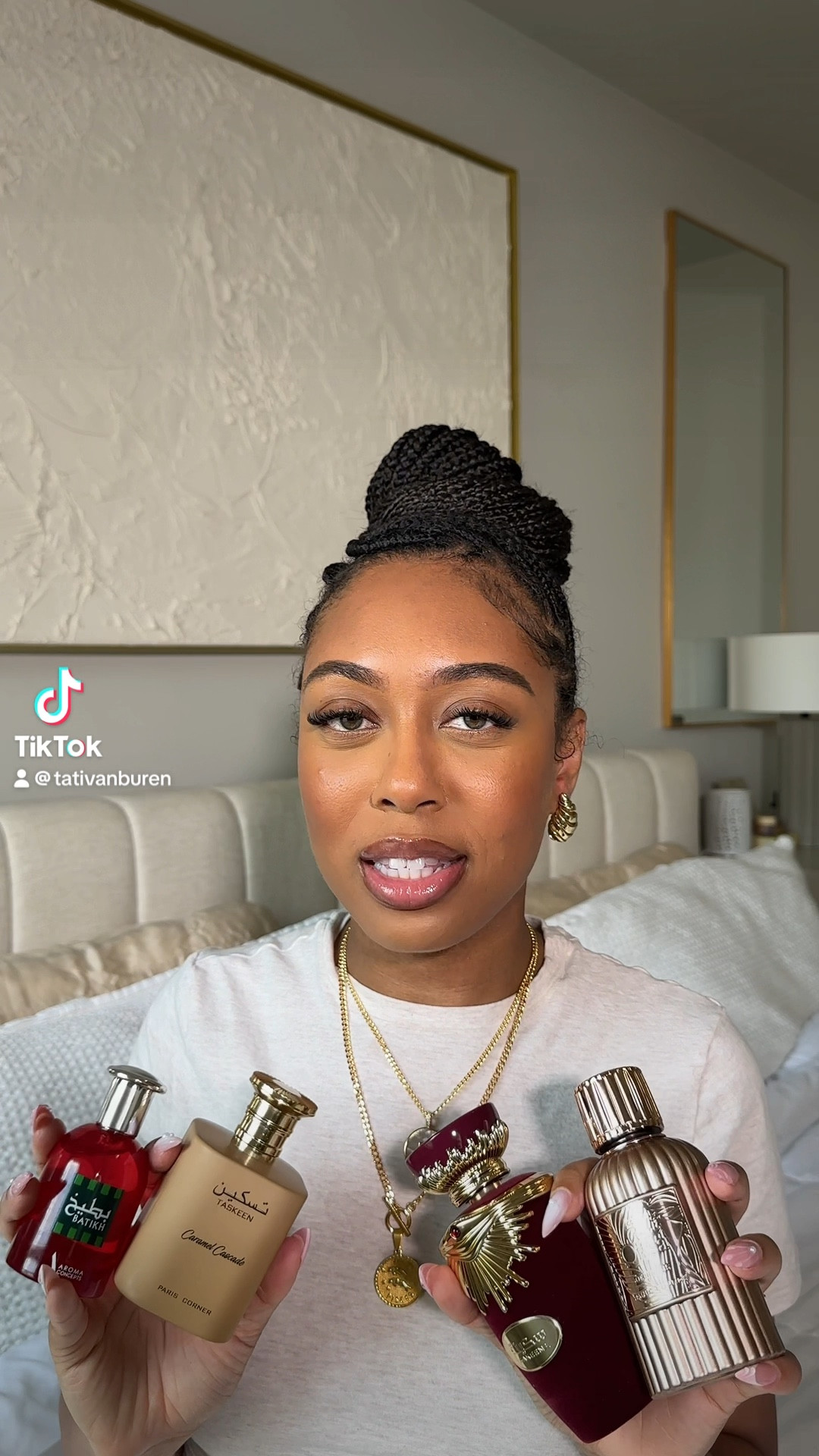 A few of my favorite Arabian perfumes! 

•BATIKH watermelon 
•Sakeena
•Qissa Delicious
•Caramel Cascade

#LTKVideo #LTKFindsUnder50