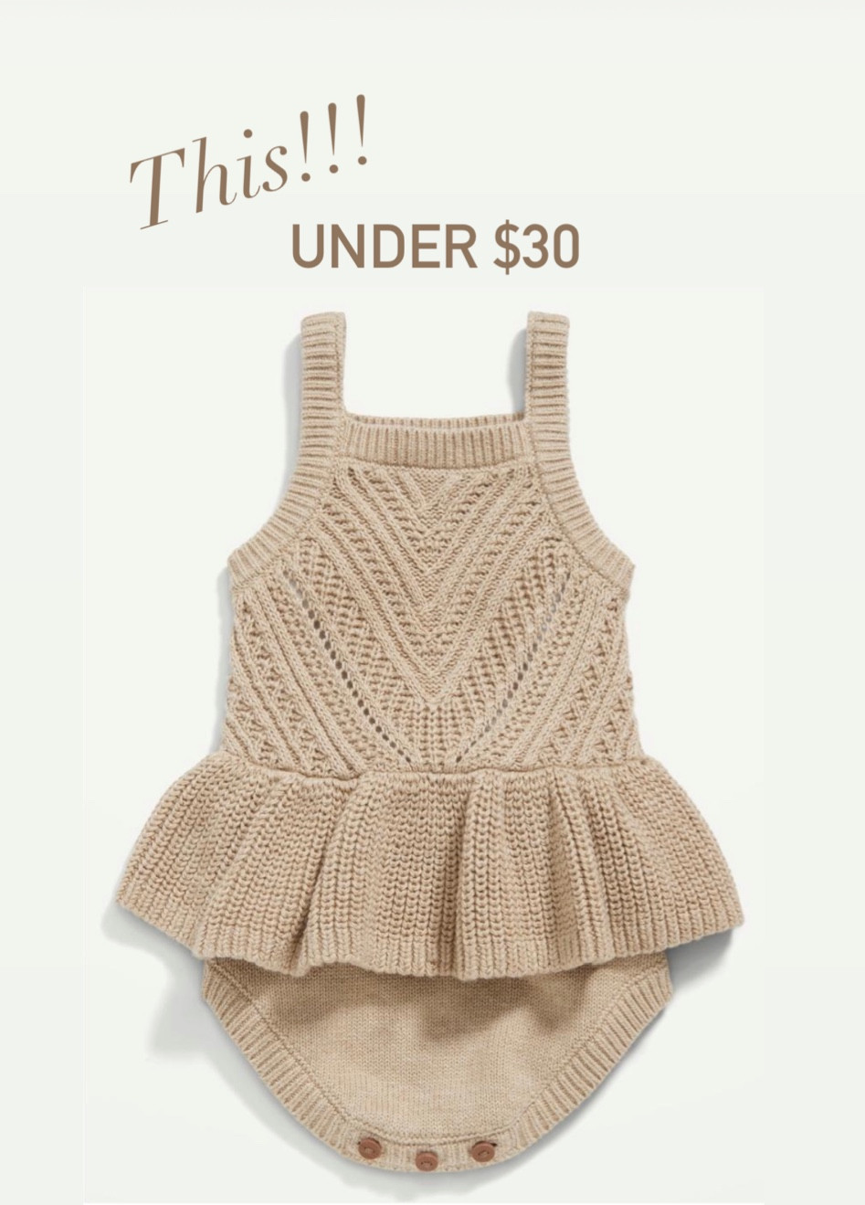 Oh my stars 😻 this will sell out SUPER fast!! So cute 😭

#LTKbump #LTKkids #LTKbaby