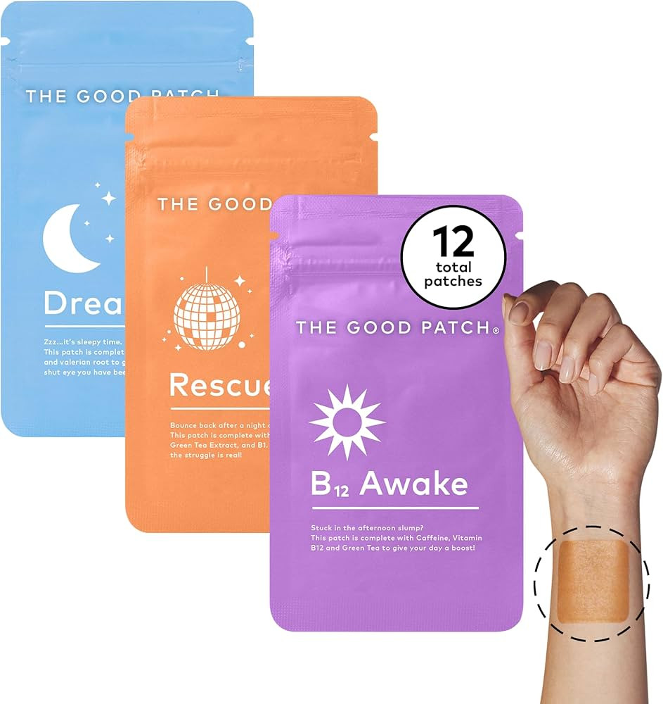 LA MEND The Good Patch Get Balance Mixed Bundle - Vitamin B12 Awake, Recovery, and Sleep Patches ... | Amazon (US)